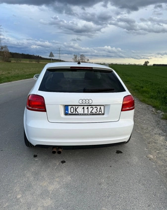 Audi A3 cena 23999 przebieg: 215000, rok produkcji 2009 z Krapkowice małe 16